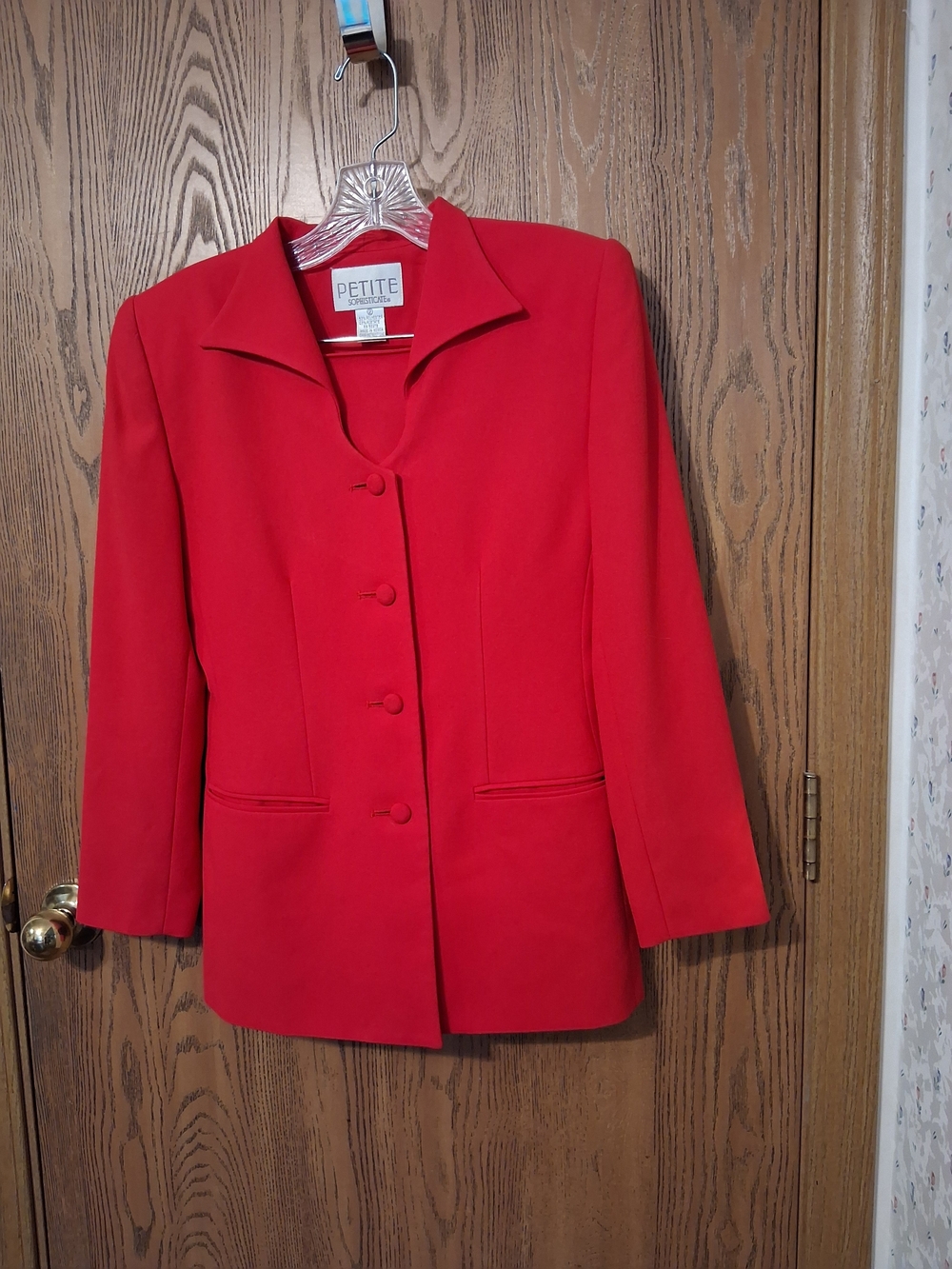 Petite Sophisticate Tailored Women's Suit